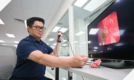 FDA-cleared endoscope demonstration
